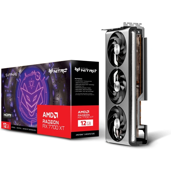 Sapphire NITRO+ AMD Radeon RX 7700 XT - Grafické karty - Obrázek W7S6000L01