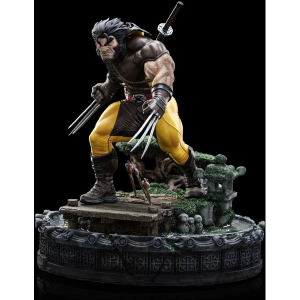 Soška Iron Studios Art Scale 1/10 Deluxe Marvel: X-Men Wolverine Unleashed 20,5 cm - Sochy a sošky - Obrázek W7T7000L01