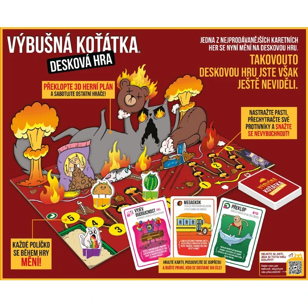 Výbušná koťátka: Desková hra - Deskové hry - Obrázek WAHE000K01