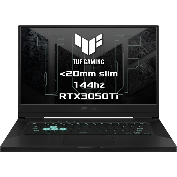 ASUS TUF Dash F15 (RTX 3050 Ti) šedý