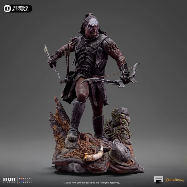 Soška Iron Studios Art Scale 1/10 Lord of the Rings - Lurtz Uruk-Hai Leader - Sochy a sošky - Obrázek WBZ9000K01