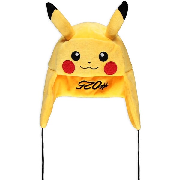Levně Zimní traperská čepice Pokémon - Pikachu 56 cm