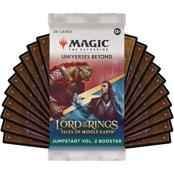 Booster Box Magic The Gathering Le Seigneur Des Anneaux Jumpstart - 18  Paquets Pour Jeu  2