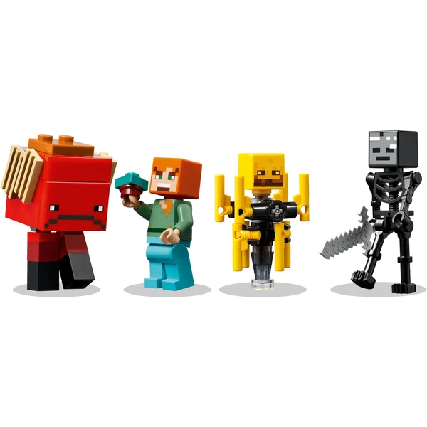 LEGO Minecraft 21266 Lávová bitva v Netheru - LEGO - Obrázek WESE000J01