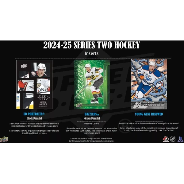 Hokejové karty Upper Deck 2024/25 Series 2 Hockey TIN Box - Hokejové karty - Obrázek WESF000N01