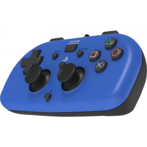 HoriPad Mini Wired Controller - Blue (PS4) - Herní ovladače - Obrázek WI37100501
