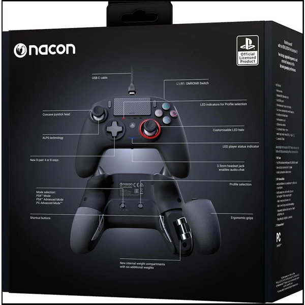 Nacon Gamepad Revolution Pro Controller 3 (PS4) - Herní ovladače - Obrázek WLLI100201