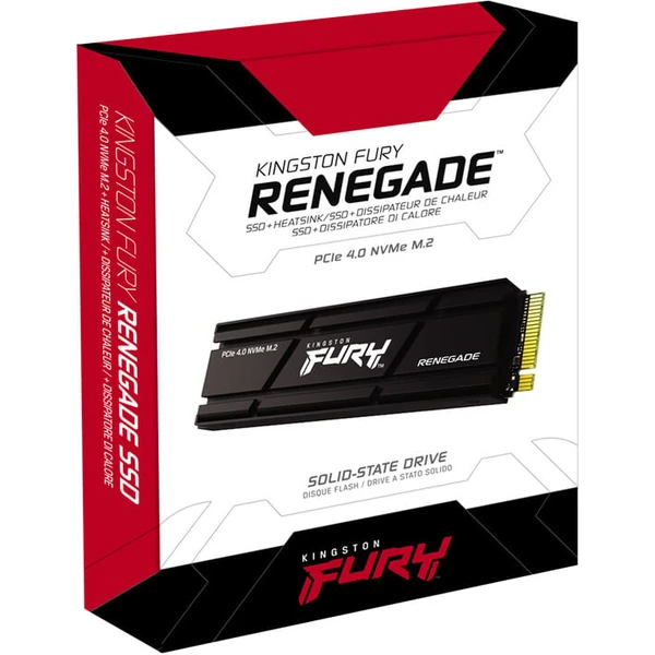 Kingston FURY Renegade M.2 SSD 1TB chladič - SSD disky - Obrázek WUBZF00101
