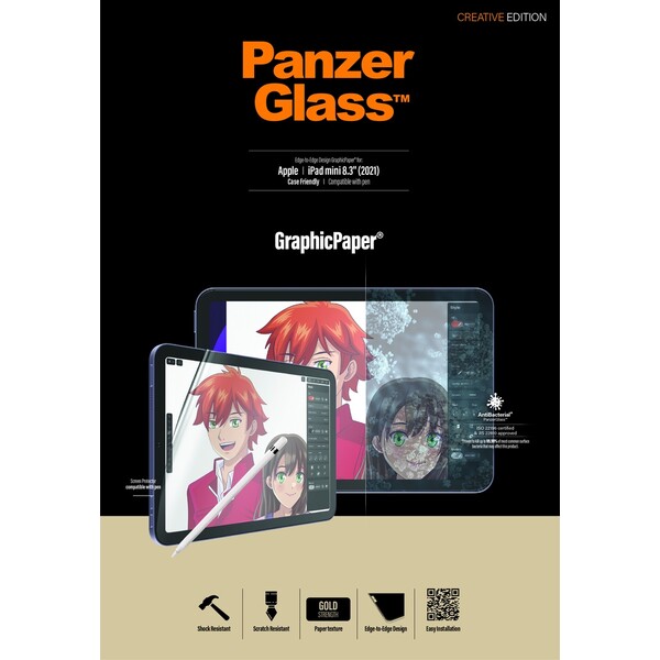 Levně PanzerGlass™ GraphicPaper™ Apple iPad mini 8.3''