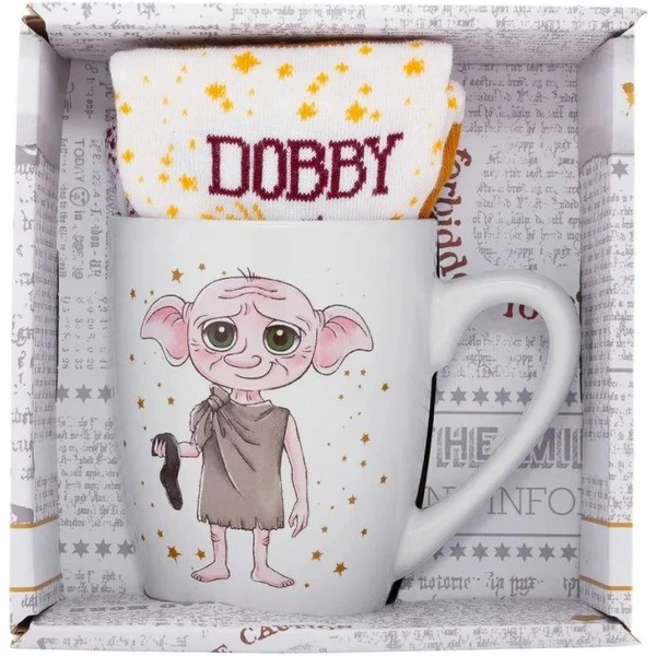 Dárkový set dámský Harry Potter - Dobby (hrnek a ponožky) - Dárkové sety - Obrázek X04E000J01