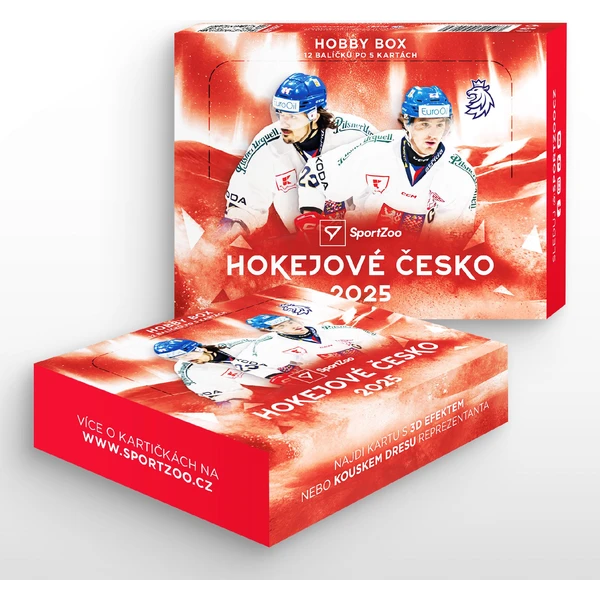 Hokejové karty SportZoo Hokejové Česko 2025 - Hobby Box - Hokejové karty - Obrázek X04G000N01