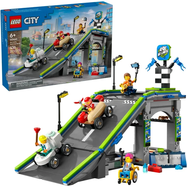 LEGO City 60460 Tvoje pravidla: Závodní dráha s rampami - LEGO - Hlavní obrázek
