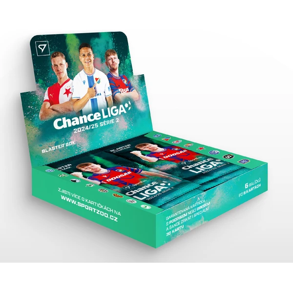 Fotbalové karty SportZoo Chance Liga 2024/2025 2. série Blaster box - Fotbalové karty - Obrázek X2FF000O01