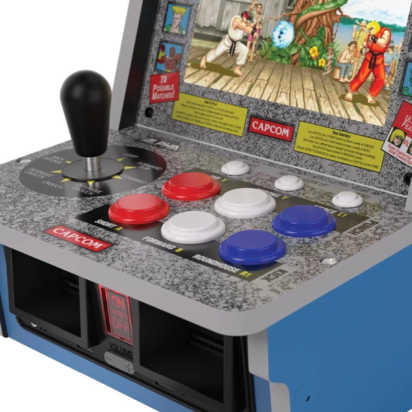 Evercade Alpha Street Fighter Bartop Arcade stolní retro arkádový automat - Konzole - Obrázek X2H7000K01