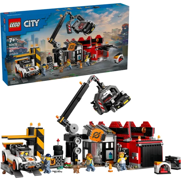 LEGO City 60472 Vrakoviště s auty - LEGO - Hlavní obrázek