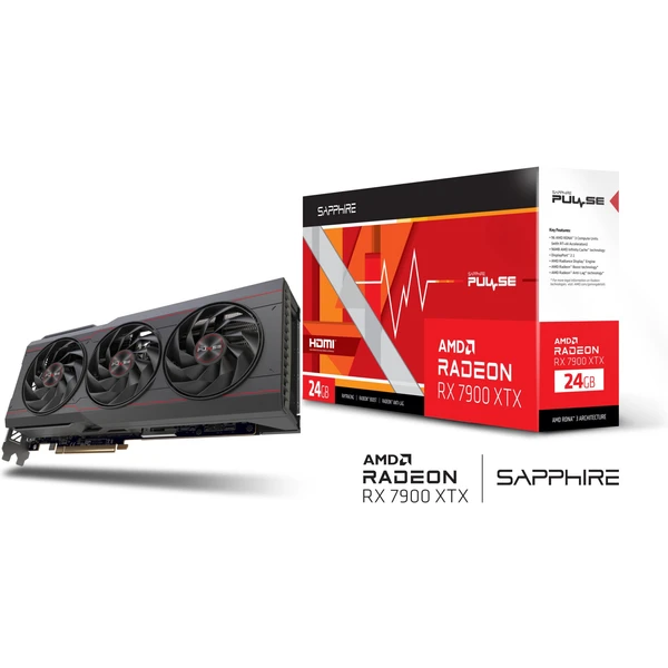 Sapphire AMD Radeon RX 7900 XTX PULSE 24GB - Grafické karty - Obrázek X2WM300401