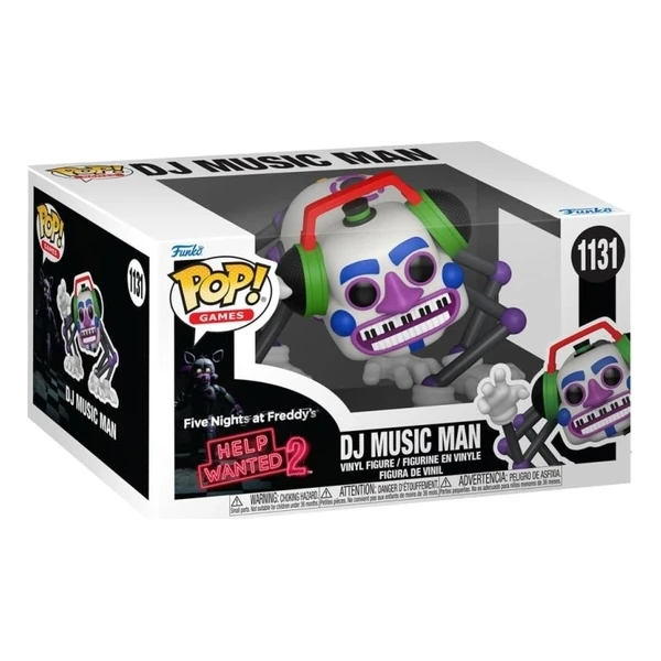 Funko POP! #1131 Games: Five Nights at Freddy's - DJ Music Man - JRC.cz