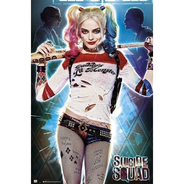 Levně Plakát Suicide Squad - Harley Quinn - Daddy‘s Lil Monster (121)