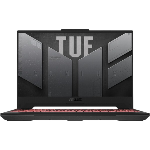 Herní notebook ASUS TUF Gaming A15 FA507UI-HQ150W Jaeger Gray kovový