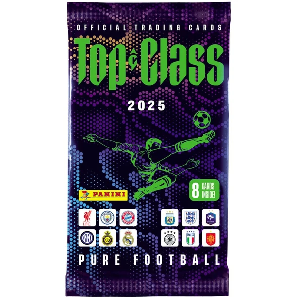 PANINI fotbalové karty TOP CLASS 2025 Booster - Fotbalové karty - Hlavní obrázek