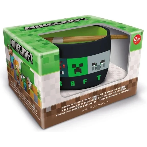 Set ramen misky a hůlek - Minecraft - Dárkové sety - Obrázek X5IE000N01