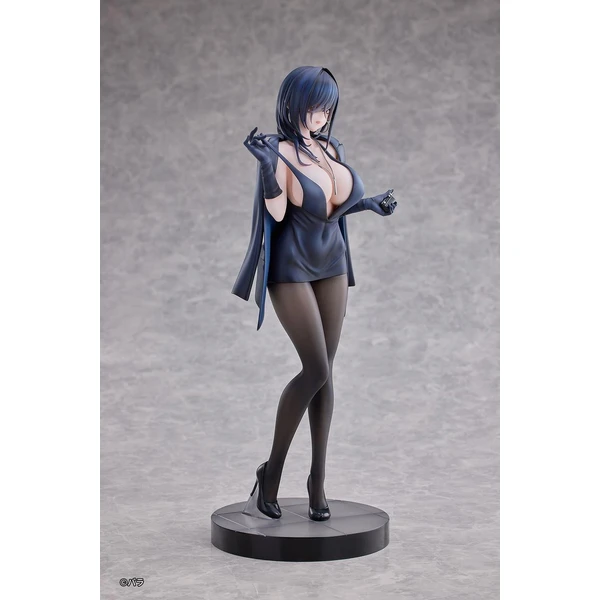 Soška Hanabee Original Character - Ishimi Yokoyama Black One-piece Dress (ilustrace od Bara) 28 cm - Sochy a sošky - Obrázek X74G000L01