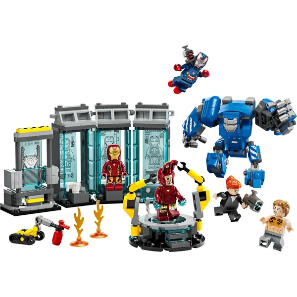 LEGO Marvel 76315 Iron Man a jeho laboratoř: Síň brnění - LEGO - Obrázek X77G000N01