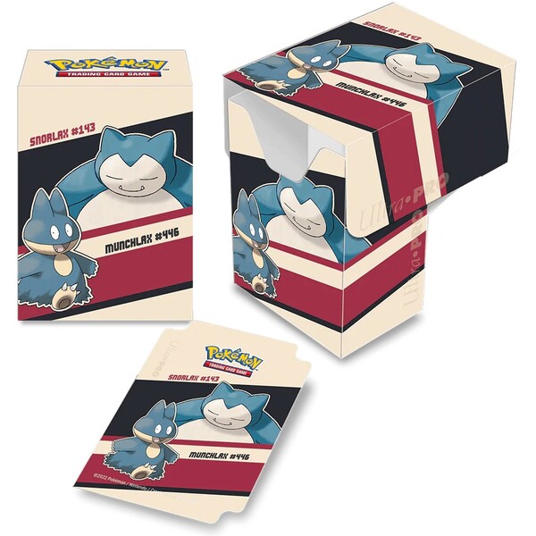 Levně Pokémon UP: GS Snorlax Munchlax - Deck Box krabička na 75 karet