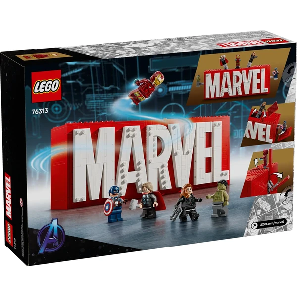 LEGO Marvel 76313 Logo MARVEL a minifigurky - LEGO - Obrázek XCSE000J01