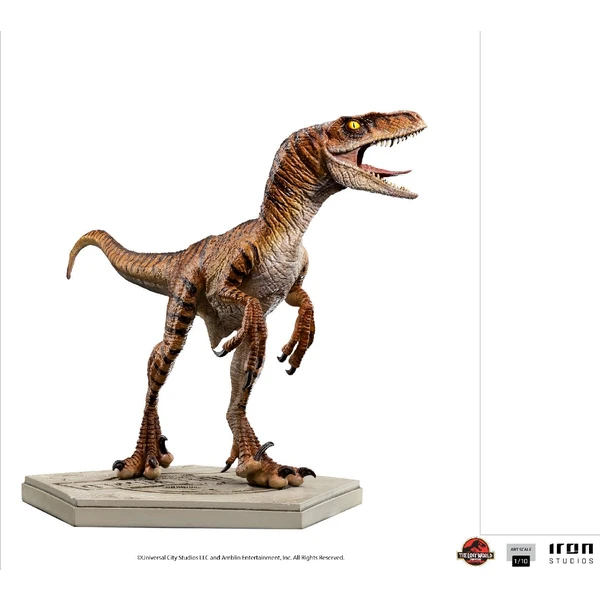 Soška Iron Studios Velociraptor - Jurassic World Lost World - Art Scale 1/10 - Iron Studios 15 cm - Sochy a sošky - Hlavní obrázek