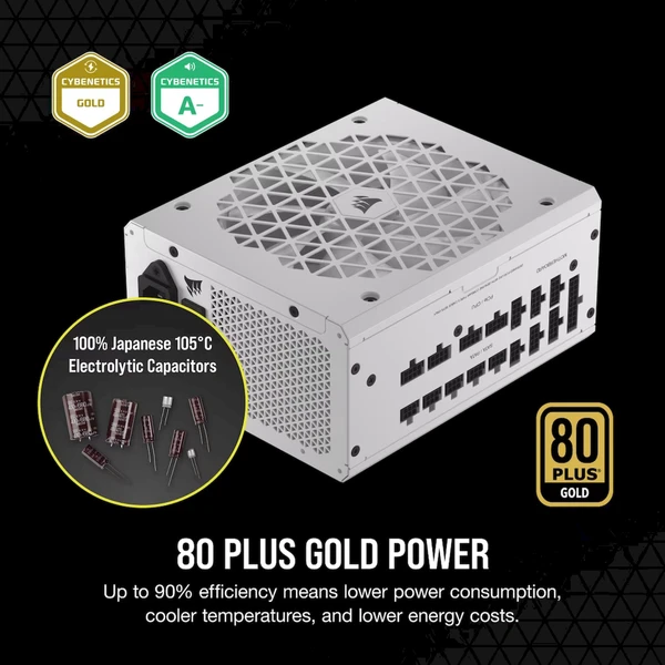 Corsair RM1200x SHIFT bílý - Zdroje - Obrázek XQOK000K01