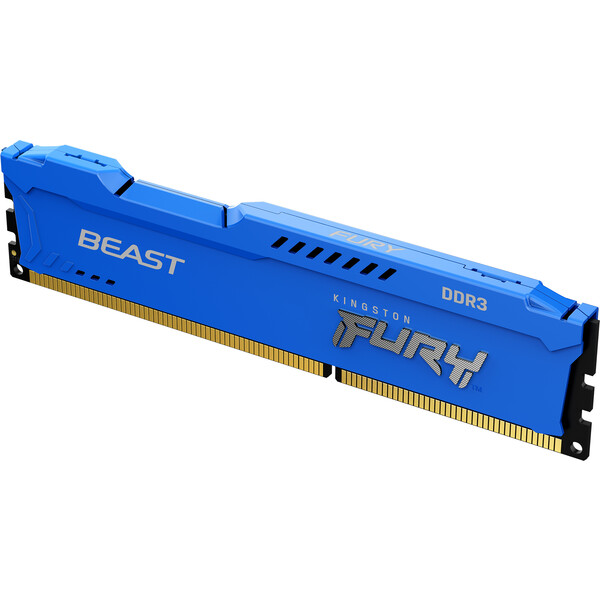 Levně Kingston FURY Beast 4GB 1600MHz DDR3 CL10 DIMM Blue