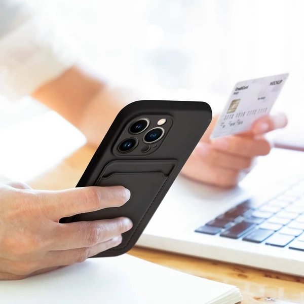 Smarty Card kryt iPhone 7 / 8 / SE 20/22 černý - Pouzdra - Obrázek XWF4G00101
