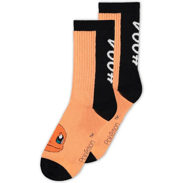 Ponožky Pokémon - Gengar, Charmander a Eevee 35/38 (3 páry) - Ponožky - Obrázek XX55000601