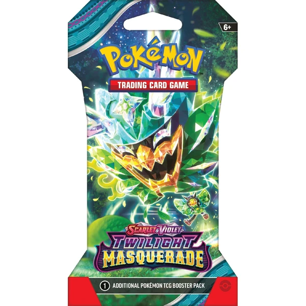 Pokémon TCG: SV06 Twilight Masquerade - 1 Blister Booster - Pokémon karty - Obrázek Y08E000L01