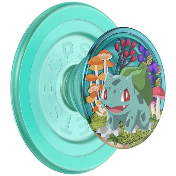 PopSockets PopGrip MagSafe (Round) Pokémon – Bulbasaur (MagSafe All) - Držáky - Hlavní obrázek