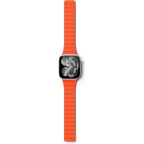 Epico Magnetic+ silikonový řemínek pro Apple Watch 49/46/45/44/42mm oranžový - Řemínky - Obrázek Y0SJ000K01