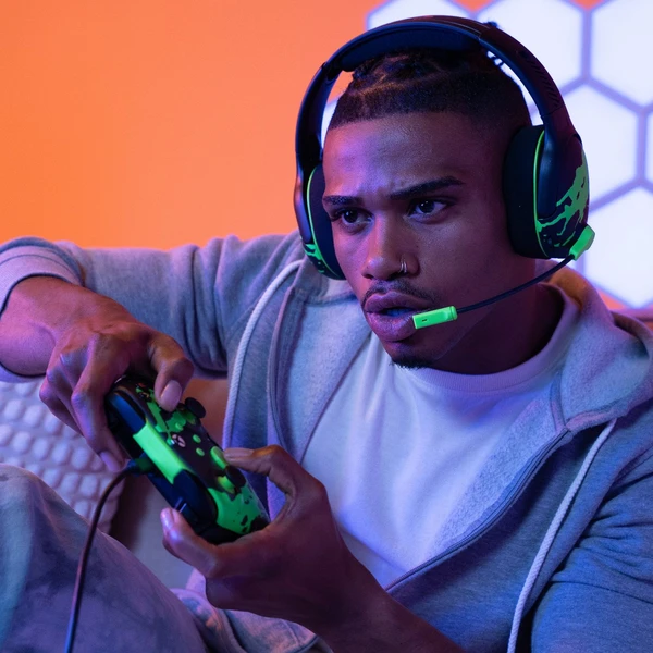 PDP Padwired Rematch drátový ovladač GITD - Jolt Green (Xbox/PC) - Herní ovladače - Obrázek Y1B6000O01