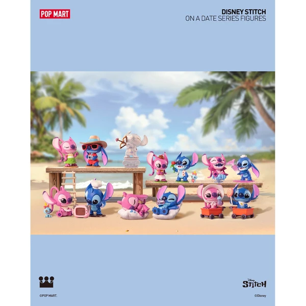 Blind box figurka Pop Mart Disney Stitch on a Date Series - Figurky - Obrázek Y1EF000L01