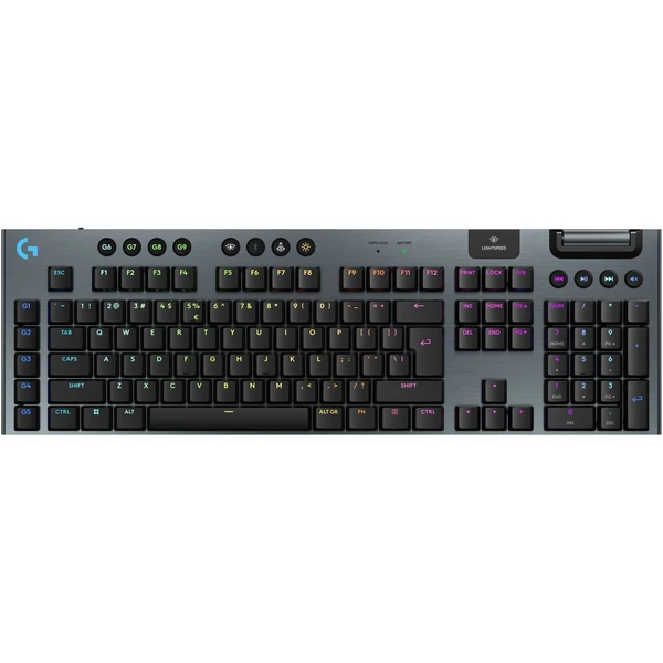Logitech G915 X LIGHTSPEED Linear herní klávesnice US černá - Klávesnice - Hlavní obrázek
