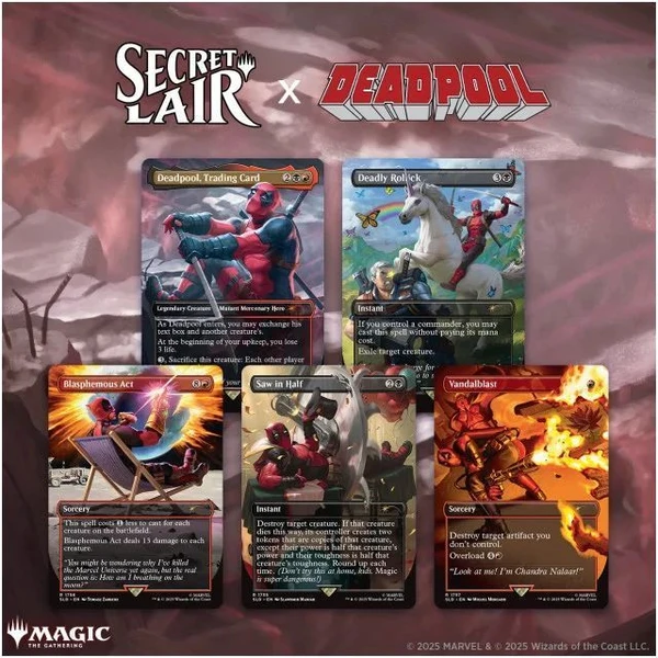 MTG - Secret Lair x Marvel 6 Nonfoil - EN - MTG karty - Obrázek Y27F000J01