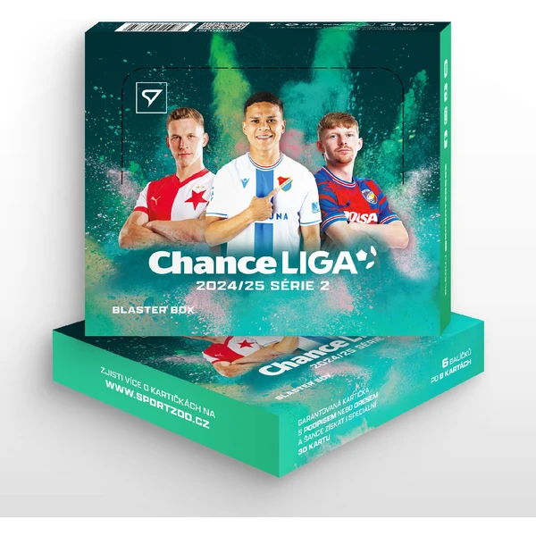 Fotbalové karty SportZoo Chance Liga 2024/2025 2. série Blaster box - Fotbalové karty - Obrázek Y2FF000O01