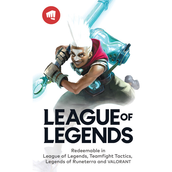 Riot Digital Code 250 CZK - League of Legends, Valorant, Teamfight Tactics