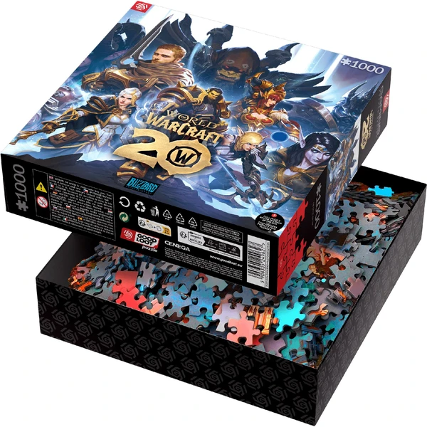Puzzle Gaming: World of Warcraft 20th Anniversary (1000) - Puzzle - Obrázek Y2QE000N01