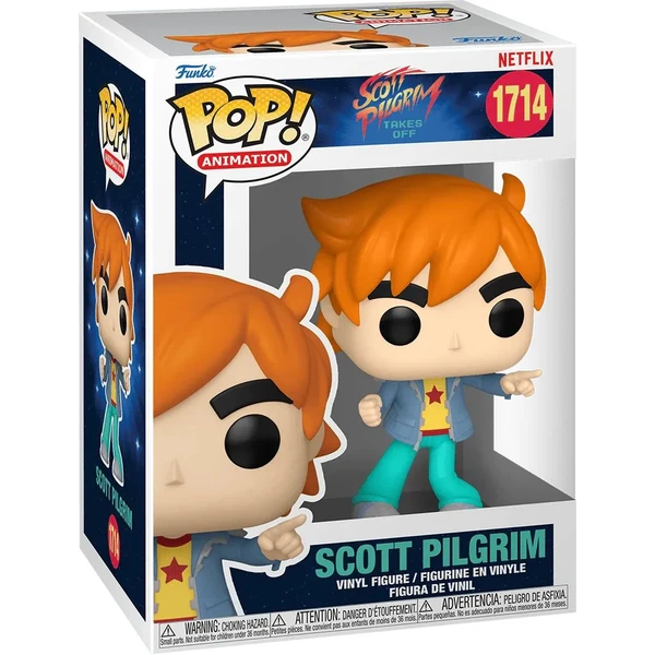 Funko POP! #1714 Animation: Scott Pilgrim - Scott Pilgrim - Funko POP! - Obrázek Y2UC000J01
