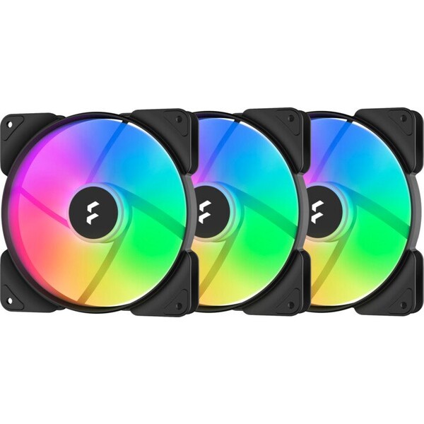 Levně Fractal Design Aspect 14 RGB Black Frame 3-pack