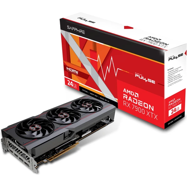 Sapphire AMD Radeon RX 7900 XTX PULSE 24GB - Grafické karty - Obrázek Y2WM300401