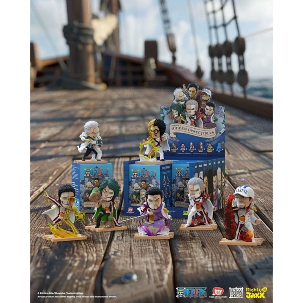 Blindbox figurka Mighty Jaxx Freeny's Hidden Dissectibles One Piece Series 8 - Marines Edition - Figurky - Obrázek Y35G000J01