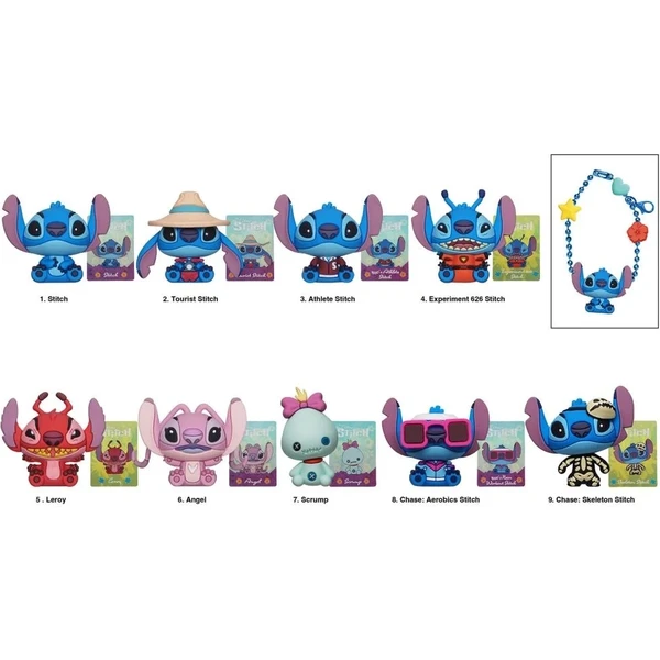 3D přívěsek na batoh Monogram International Stitch - Charm Bag Clip - náhodný přívěsek - Vychytávky - Obrázek Y3EF000L01
