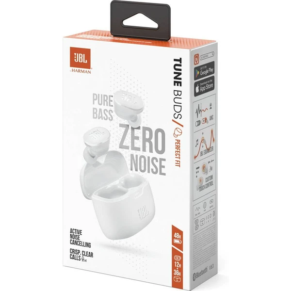 JBL Tune Buds bezdrátová sluchátka TWS bílá - Sluchátka - Obrázek Y4F0000P01